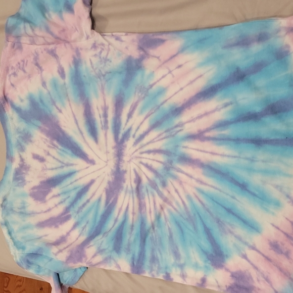 Girls tiedye Justice tee shirt - Picture 4 of 4